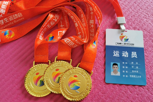 南非代表团在游泳比赛中勇夺金牌，受到嘉奖的简单介绍